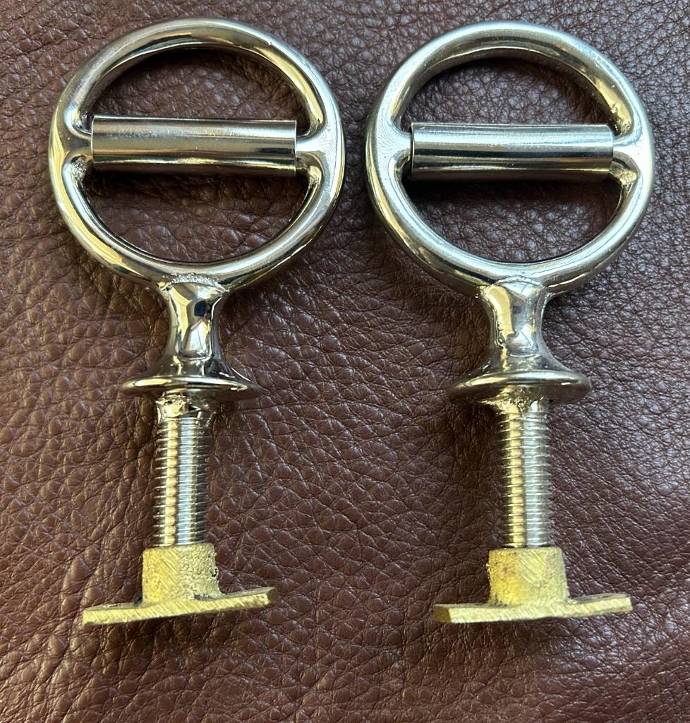 Brass Buckle Set